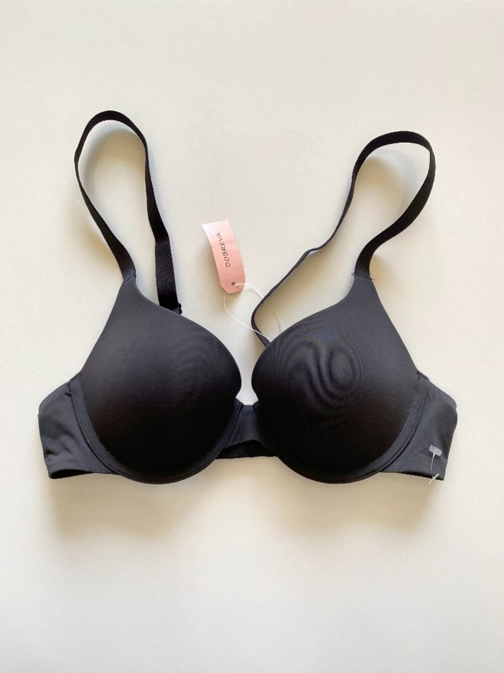 Dobreva Women's Push Up Bra Underwire Padded Bras Plunge Full Coverage Lace 36A
